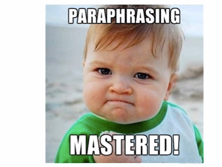 Paraphrasing – Teach Psych Science
